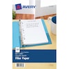 Avery Refill, Mini, Paper, Filler 100PK AVE14230